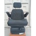 Сидіння TOP з пневматичною підвіскою з пасом безпеки, підлокітником і підголівником